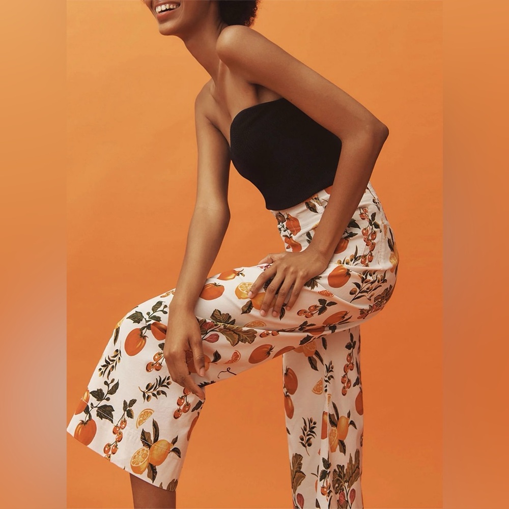 Maeve by Anthropologie “The Colette” Cropped Wide-Leg Pants - Picture 3 of 15